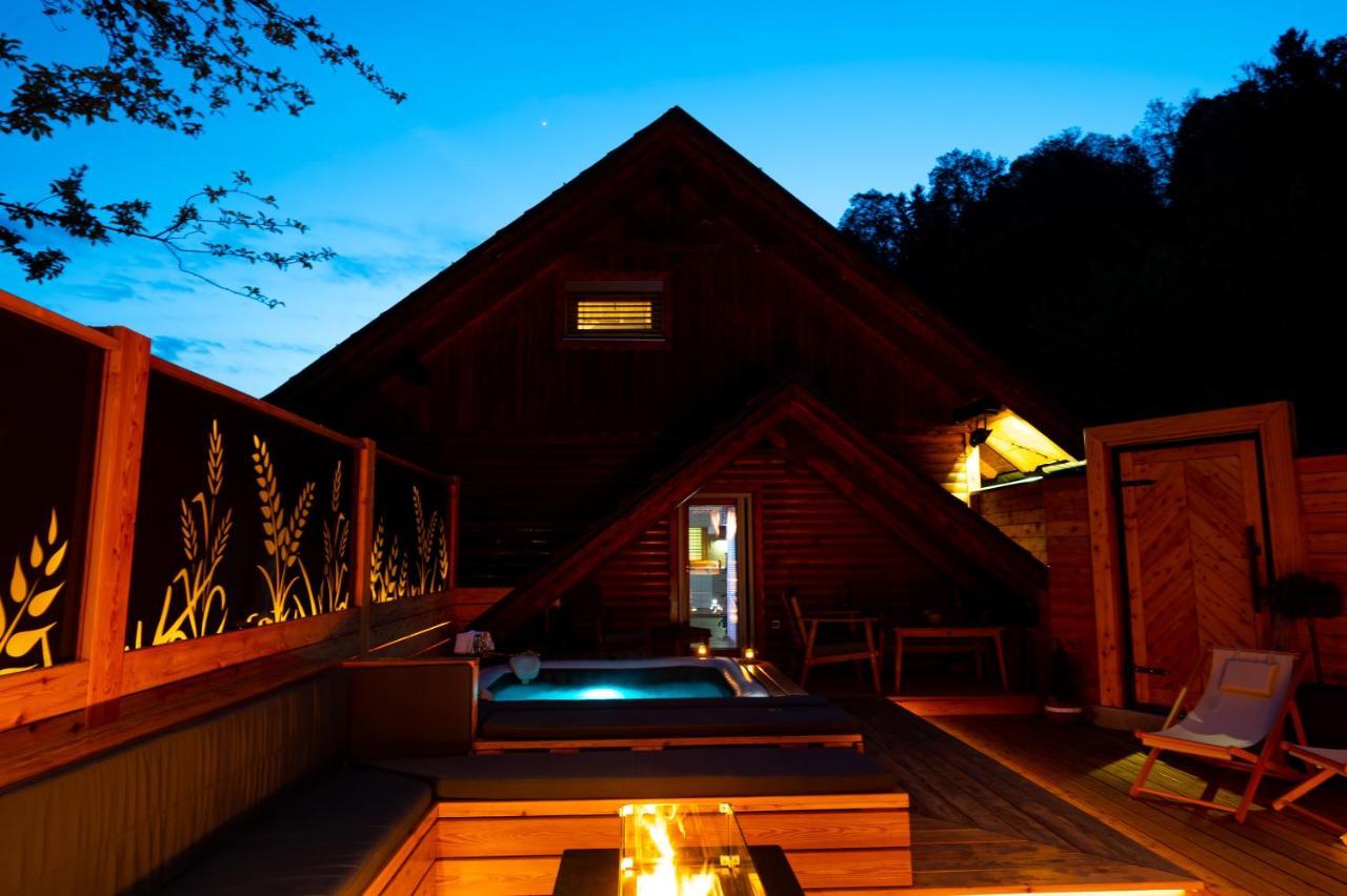 House "Hisca" With Private Terrace, Bbq, Fireplace, Sauna, Hot Tub Mozirje Luaran gambar